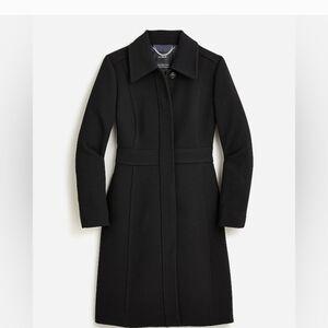 J. Crew Black Trench Coat for Women